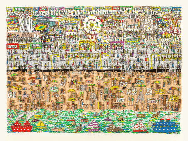 Coney Island - James Rizzi - 1983