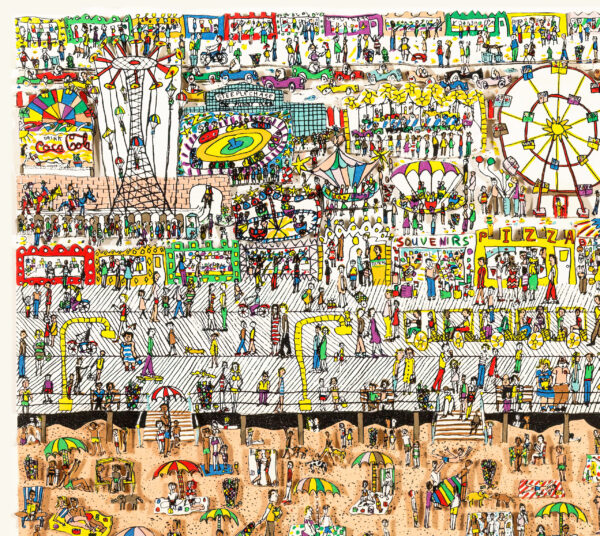 Coney Island - James Rizzi - 1983 – Image 7