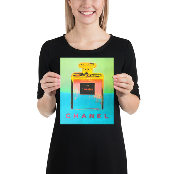 Chanel n° 5. Famous pop art perfume poster inspired by Andy Warhol – Image 12