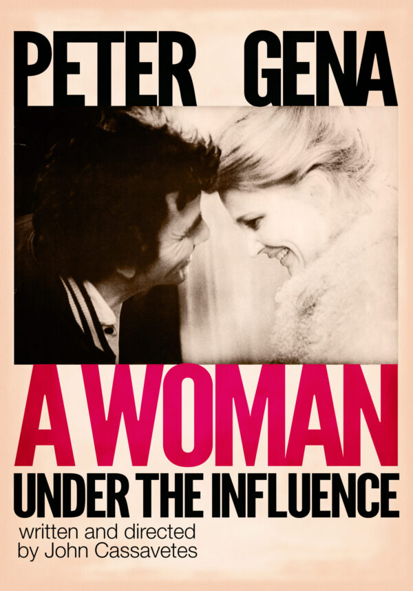 A Woman Under the Influence - Cassavetes, Peter Falk, Gena Rowlands 1974 - Poster