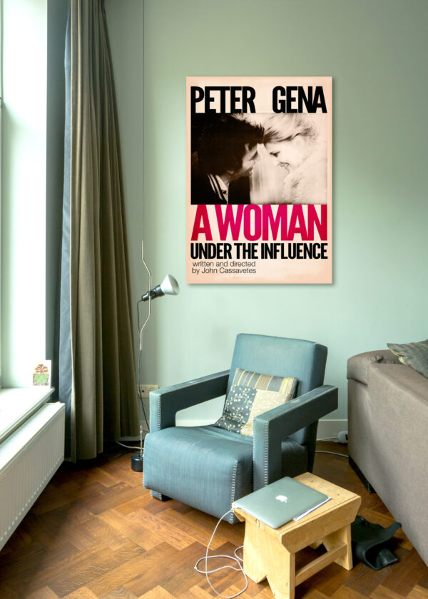 A Woman Under the Influence - Cassavetes, Peter Falk, Gena Rowlands 1974 - Poster – Image 2