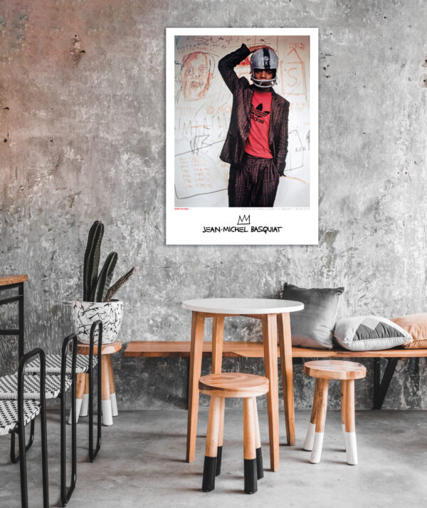 Boom for Real - Jean-Michel Basquiat - Exhibition poster at Barbican Art Gallery, London – Image 8