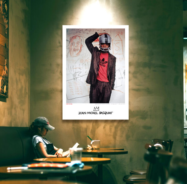 Boom for Real - Jean-Michel Basquiat - Exhibition poster at Barbican Art Gallery, London – Image 7