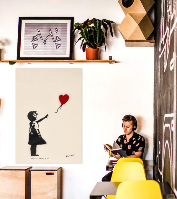 Girl With the Balloon poster - BANKSY 2002 – Image 11