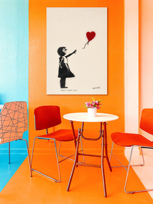 Girl With the Balloon poster - BANKSY 2002 – Image 10