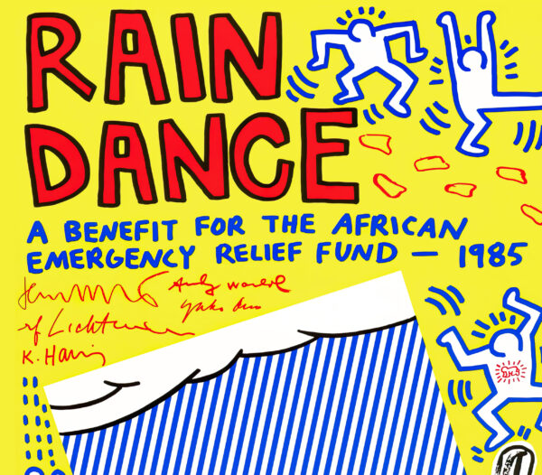 Rain Dance - UNICEF Warhol Lichtenstein Haring Basquiat Ono - 1985 - Poster – Image 2