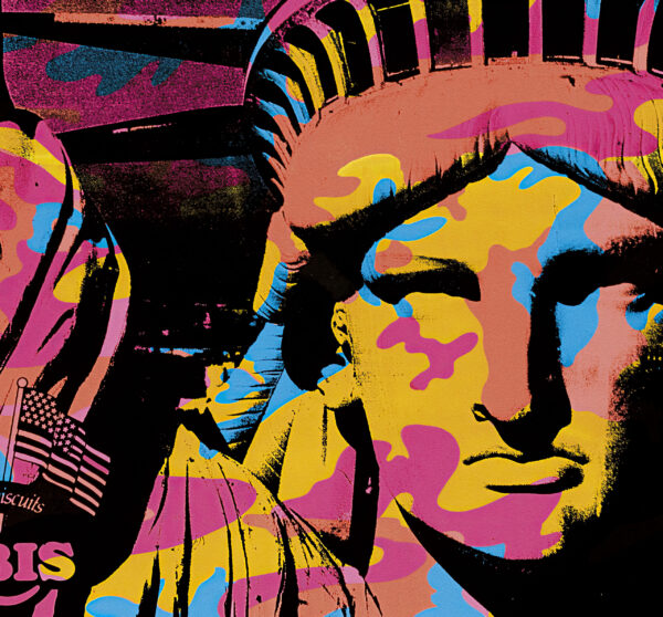 Statue of Liberty 1986 - Andy Warhol Retrospective at Tate Modern London - Poster – Image 2