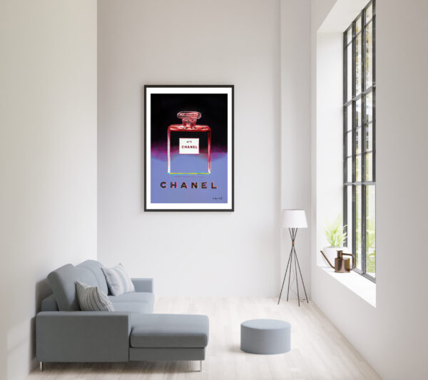 Affiche Chanel n°5 pop art Andy Warhol 70 x 100 cm – Image 7