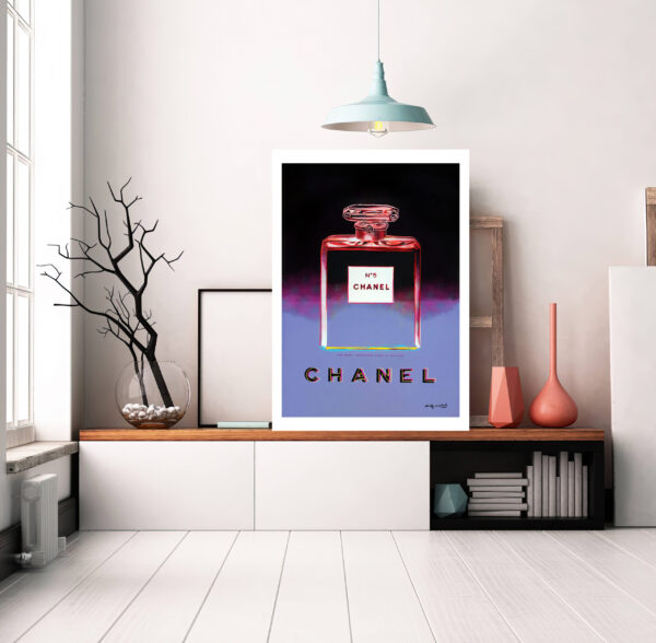 Affiche Chanel n°5 pop art Andy Warhol 70 x 100 cm – Image 8