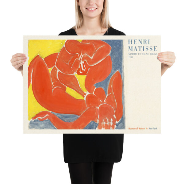 Nymph and Red Faun (Faun Charming the Sleeping Nymph) - H. Matisse 1939 - Poster – Image 5