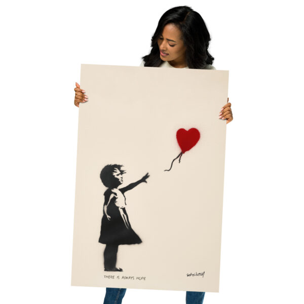 Girl With the Balloon poster - BANKSY 2002 – Image 7