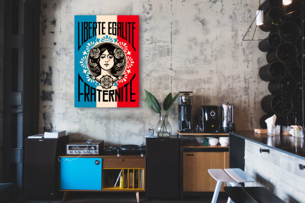 Liberty, Equality, Fraternity 2016 - Marianne crying - Shepard Fairey (Obey the giant) – Image 10
