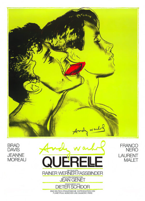 Querelle, film by Fassbinder based on the novel Querelle de Brest by Jean Genet - 1982 Poster
