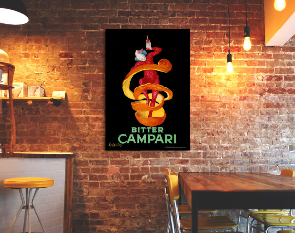 Famous 1921 advertising poster by Leonetto Cappiello for Campari – Image 2