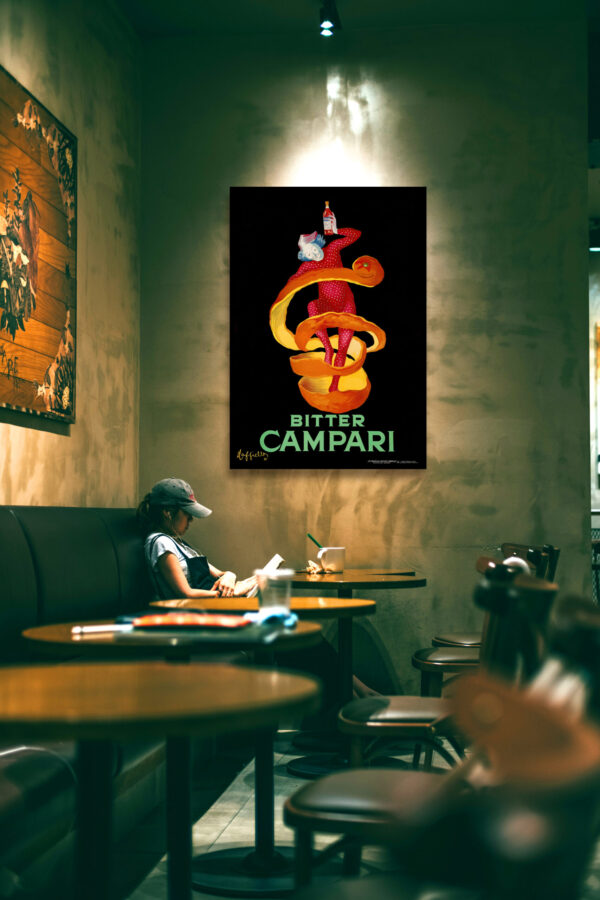 Famous 1921 advertising poster by Leonetto Cappiello for Campari – Image 9