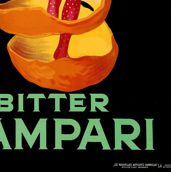 Famous 1921 advertising poster by Leonetto Cappiello for Campari – Image 3