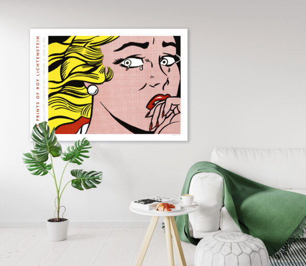 Roy Lichtenstein Crying Girl - 1960 - Poster – Image 7