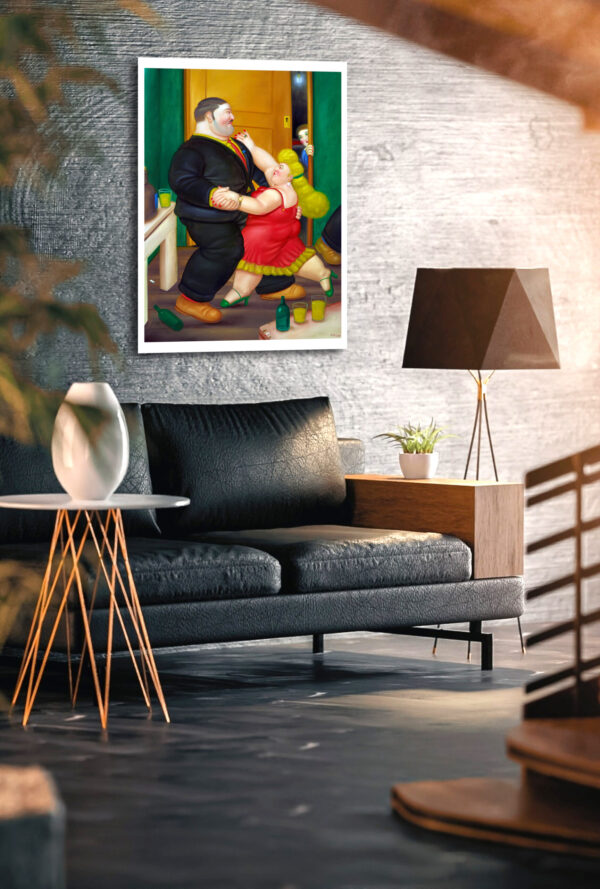 Couple of tango dancers - Fernando Botero 1982 - Poster – Image 9
