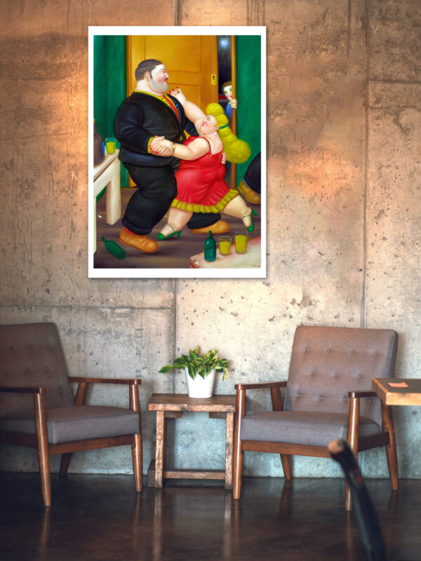 Couple of tango dancers - Fernando Botero 1982 - Poster – Image 8