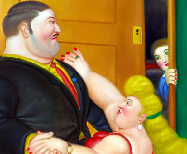 Couple of tango dancers - Fernando Botero 1982 - Poster – Image 2
