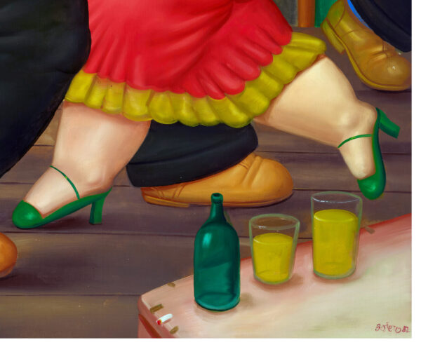 Couple of tango dancers - Fernando Botero 1982 - Poster – Image 7