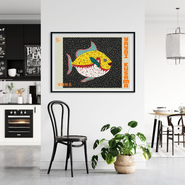 Fish - Yayoi Kusama - 1986 Poster – Image 7