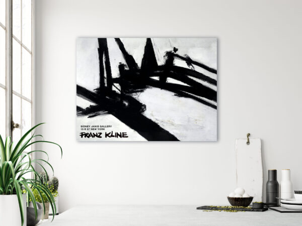 Franz Kline - Sidney Janis Gallery New York - 1958 - Poster – Image 2