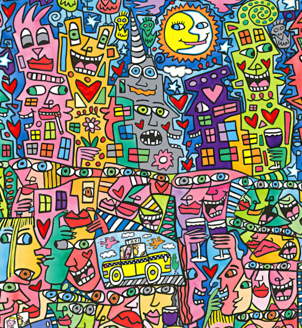 Getting The Most Out Of Life - James Rizzi - Poster – Image 2