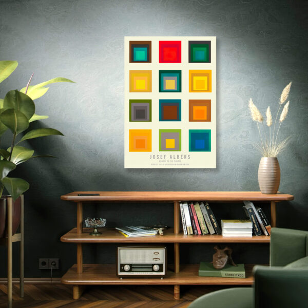 Josef Albers Homage to the Square - Poster – Image 2