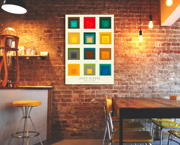Josef Albers Homage to the Square - Poster – Image 7