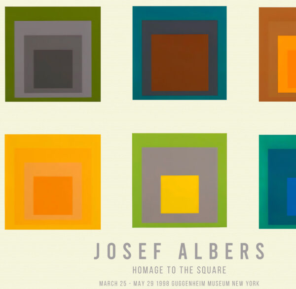Josef Albers Homage to the Square - Poster – Image 3