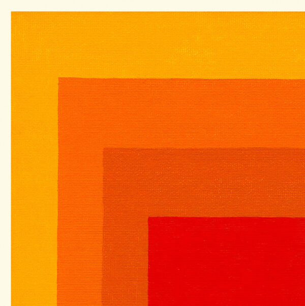 Poster by minimalist artist Albers Josef - Guggenheim Museum New York 1998 – Image 3