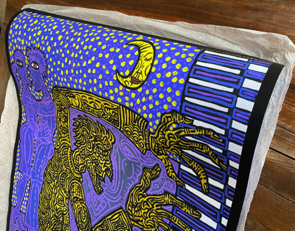 The Pianist - Robert Combas - 1989 - Poster – Image 9