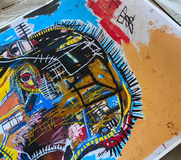 Human skull between life and death - 1981 - Poster Jean-Michel Basquiat – Image 8