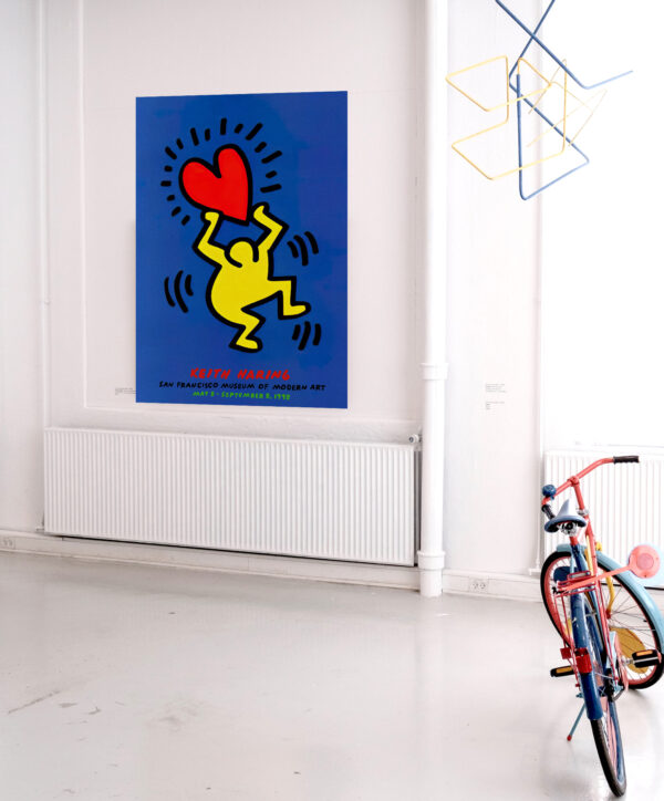 KEITH HARING - Exhibition San Francisco Museum of Modern Art 1998 - Poster – Image 9