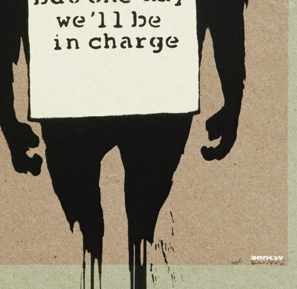 Laugh Now But One Day We’ll Be In Charge - Banksy Poster – Image 8