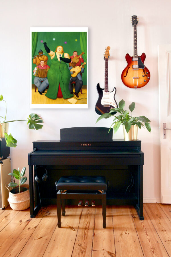 La Cantante (The Singer) - Fernando Botero 2016 - Poster – Image 2
