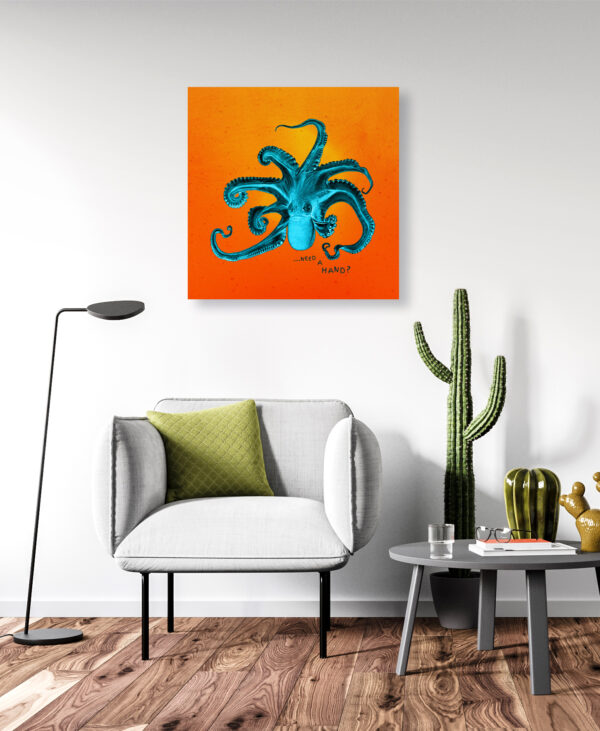 The octopus, benevolent, intelligent and sentimental being - Poster – Image 10