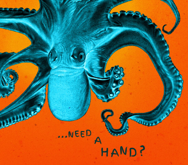 The octopus, benevolent, intelligent and sentimental being - Poster – Image 3