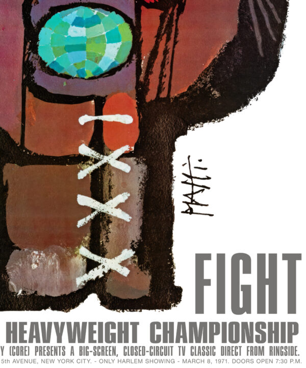 Muhammad Ali vs. Joe Frazier "The Fight" World Heavyweight Championship 1971 - Celestino PiattiPoster – Image 3