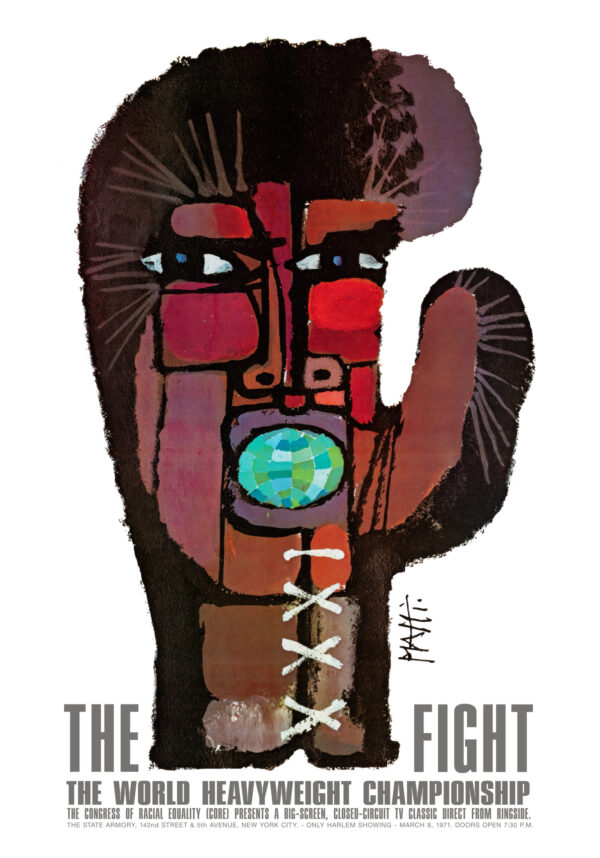Muhammad Ali vs. Joe Frazier "The Fight" World Heavyweight Championship 1971 - Celestino PiattiPoster