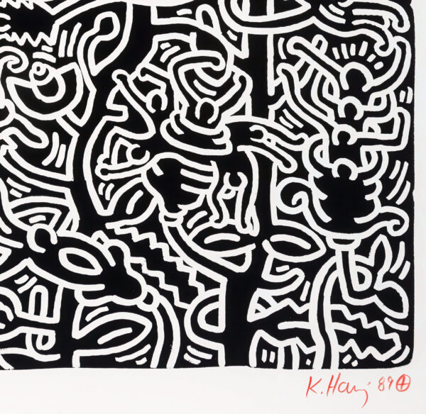Keith Haring - Untitled (Stone 3) - 1989 - Poster – Image 3