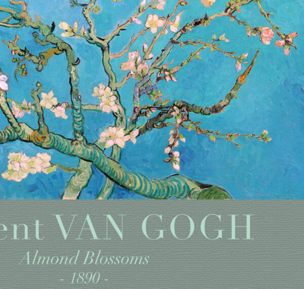 Vincent Van Gogh "Almond Blossom" - 1889 - Poster – Image 2