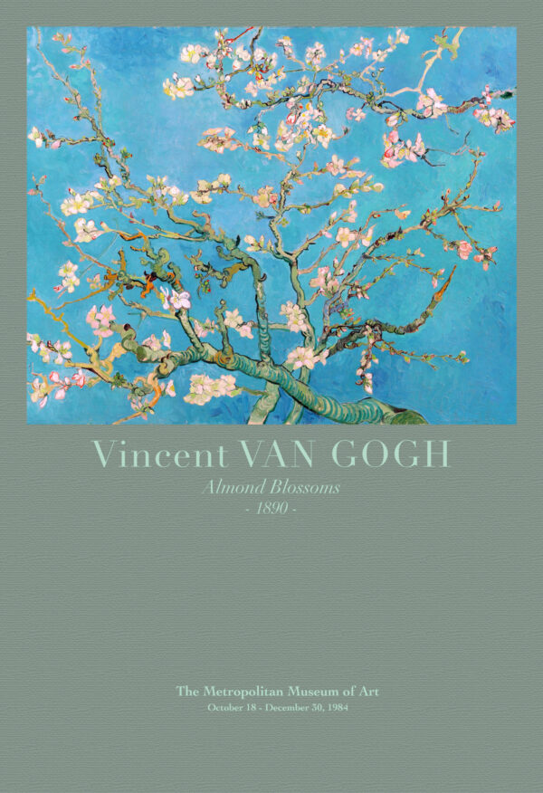 Vincent Van Gogh "Almond Blossom" - 1889 - Poster
