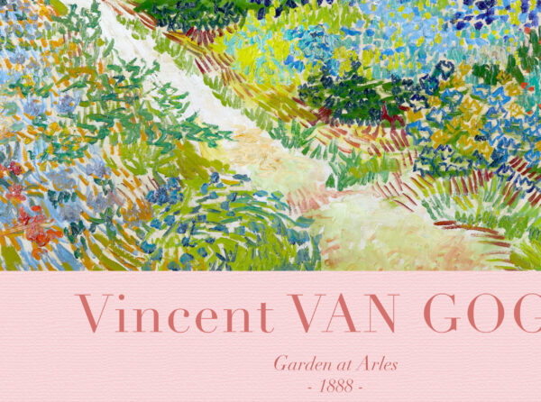 Vincent Van Gogh Flower Garden of Arles - 1888 - Poster – Image 2