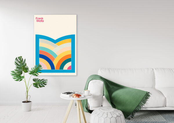 What you see is what you see - Frank Stella famous quote - Poster – Image 6