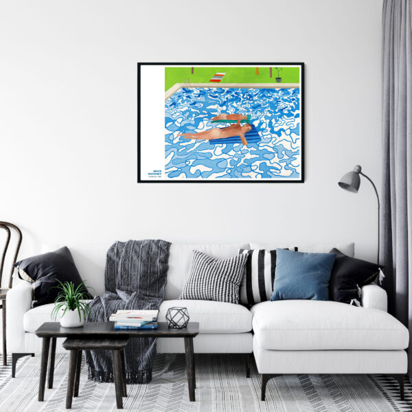 California -  Californian swimming pool - David Hockney - 1965 Poster – Image 7