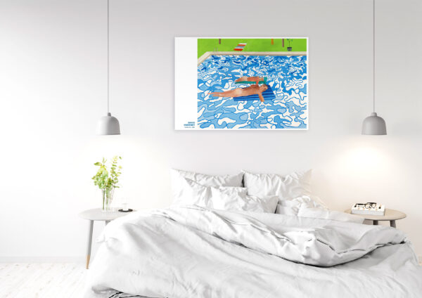 California -  Californian swimming pool - David Hockney - 1965 Poster – Image 2