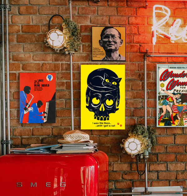 I was the Boss until I got a cat - Poster – Image 3