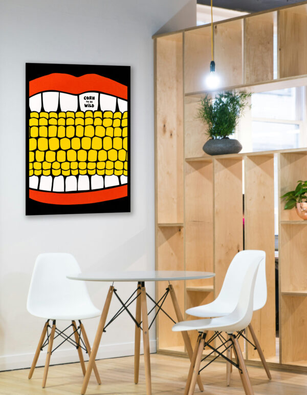 Corn to be Wild - Funny Corn Quote - Poster – Image 7